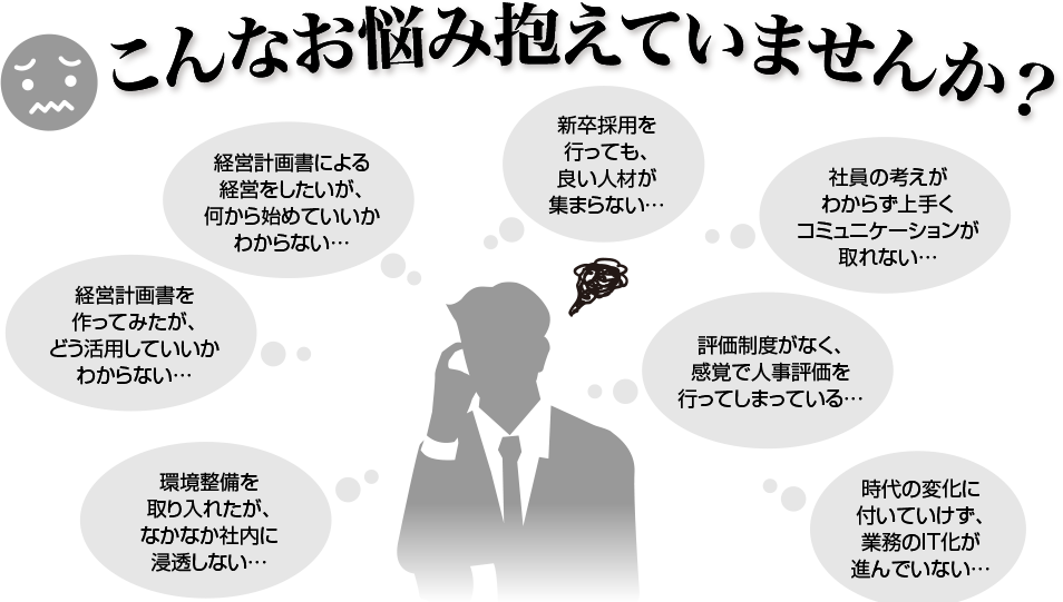 こんなお悩み抱えていませんか？